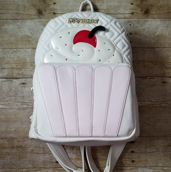 Betsey Johnson Handbags - Betsey Johnson Cupcake Backpack